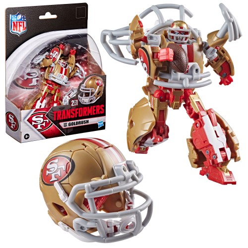 Transformers NFL San Francisco 49ers Goldrush