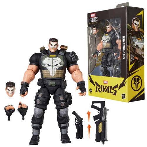 Marvel Legends Series Marvel Rivals The Punisher Action Figure Collectible