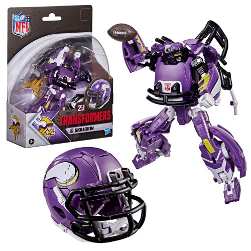 Transformers NFL Minnesota Vikings Skolgrin
