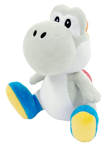 Peluche Yoshi blanche de 15 cm