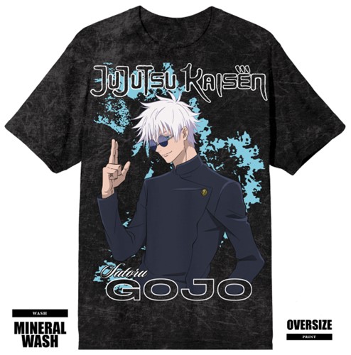Jujutsu Kaisen Satoru Gojo Black T-Shirt