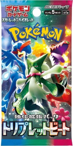 Japanese Pokemon Triple Beat EX (SV1a) - Booster