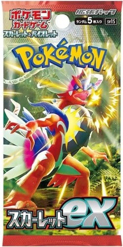 Japanese Pokemon Scarlet EX (SV1s) - Booster
