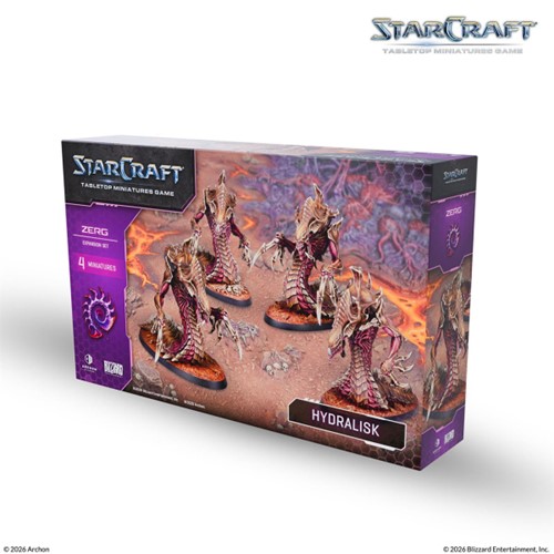 Starcraft: The Miniatures Game: Wave 1: Zerg: Hydralisk Expansion Set (EN)