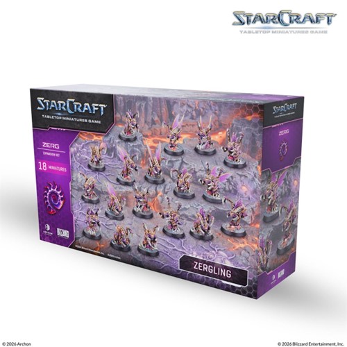 Starcraft: The Miniatures Game: Wave 1: Zerg: Zergling Expansion Set (EN)