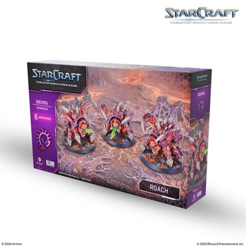 Starcraft: The Miniatures Game: Wave 1: Zerg: Roach Expansion Set (EN)