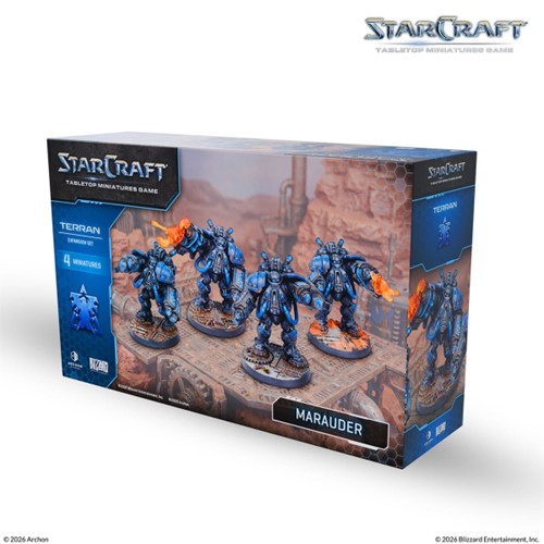 Starcraft: The Miniatures Game: Wave 1: Terran: Marauder Expansion Set (EN)