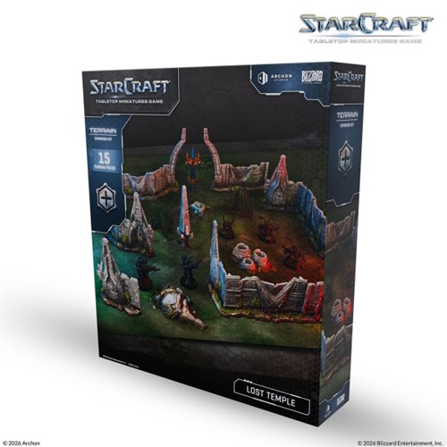Starcraft: The Miniatures Game: Wave 1: Lost Temple - Terrain Expansion Set (EN)