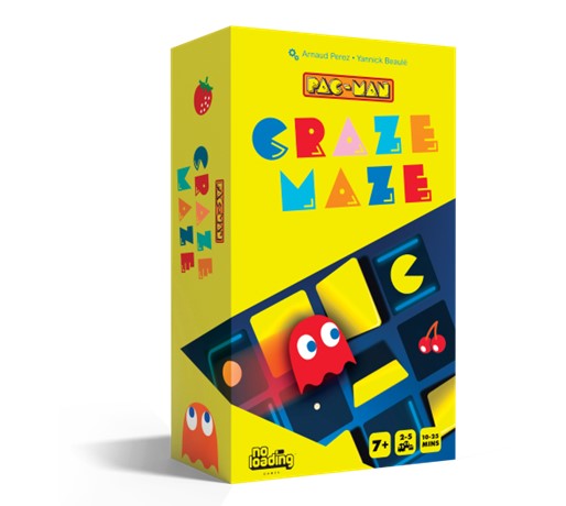 Pac-Man Craze Maze Card Game