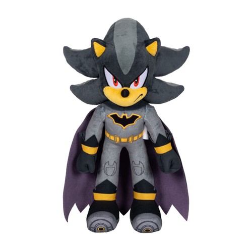 Peluche de luxe DC X Sonic le Hérisson Shadow Batman