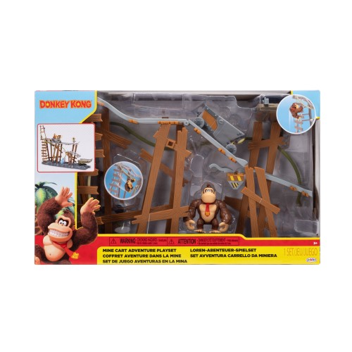 Donkey Kong 2.5"" Mine Cart Playset