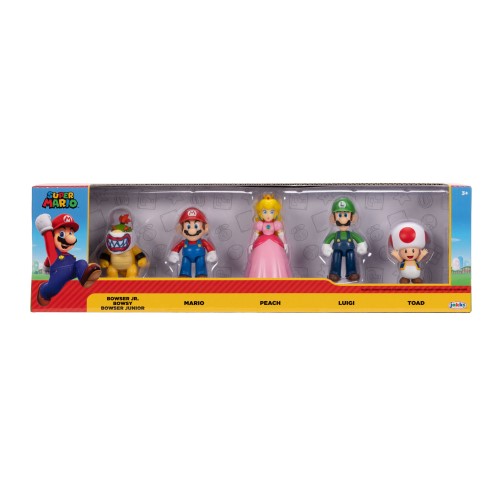 Super Mario Characters 2.5' Figs 5pk