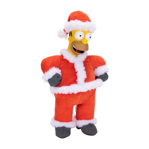 Peluche Homer Père Noël des Simpsons
