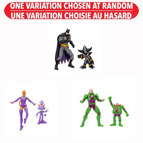 DC X Sonic the Hedgehog Wave 3 Multipack Assortie