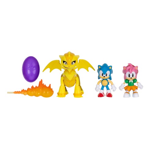 Sonic the Hedgehog 2.5"" Trip Diorama 35th Anniversary Set