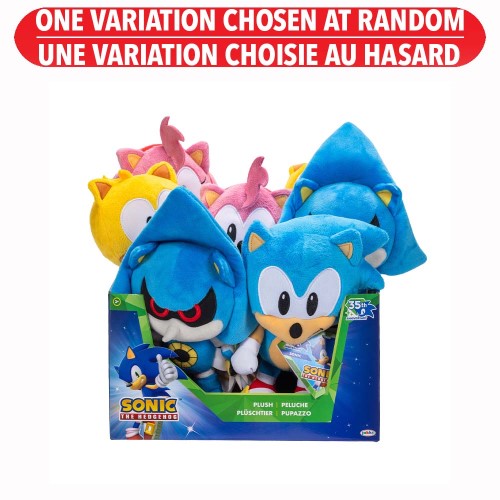 Sonic the Hedgehog 9"" Plush Assorted Wave 15