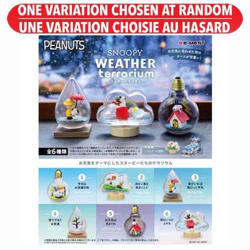 Snoopy Weather Terrarium Blind Box