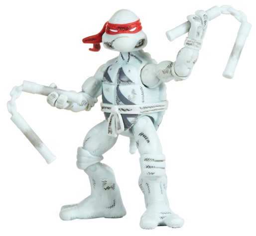 Teenage Mutant Ninja Turtles Black & White Comic Book Series Michelangelo