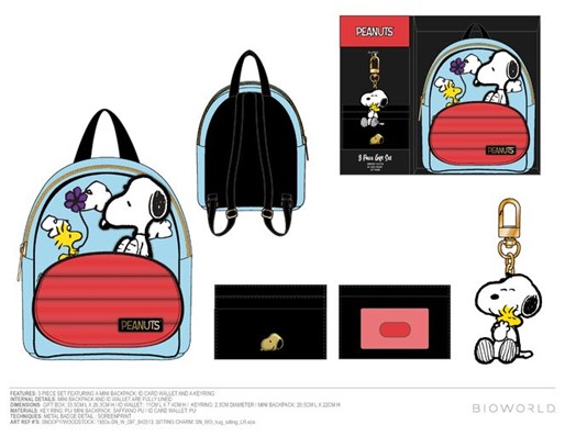 Coffret matelassé Snoopy Peanuts