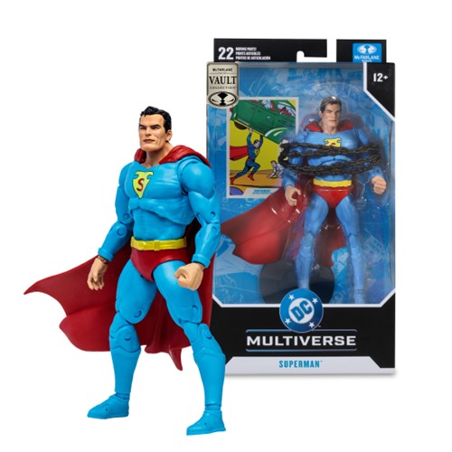 DC Multiverse Superman (Action Comics) 7-Inch Action Figure McFarlane Vault Collection