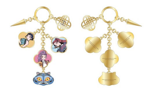 KPOP Demon Hunters Character Bag Charm Set