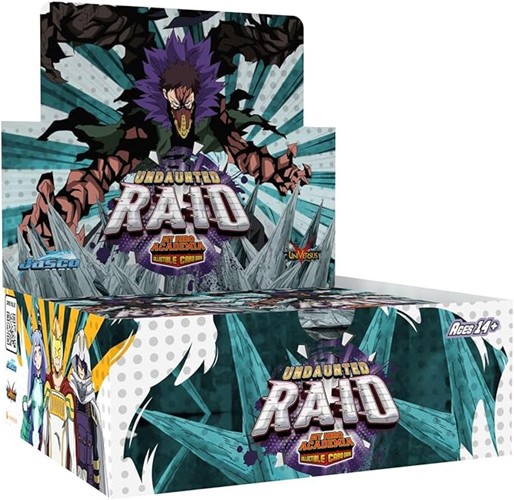 My Hero Academia Collectible Card Game: Undaunted Raid Booster Box