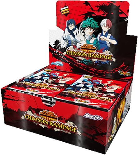 My Hero Academia Collectible Card Game: Crimson Rampage Booster Box