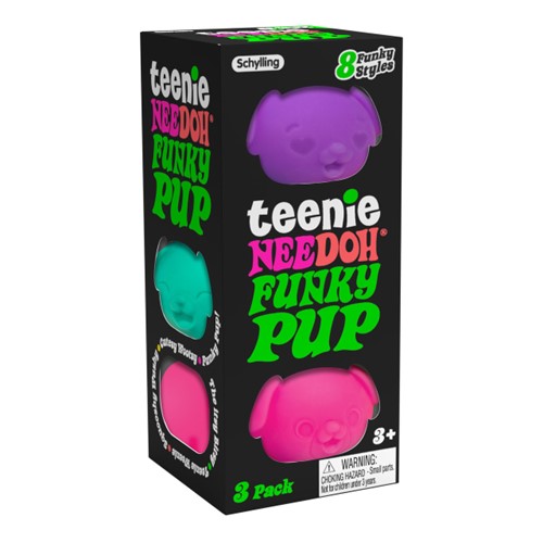 NeeDoh: Teenie Funky Pup (3 Pack)
