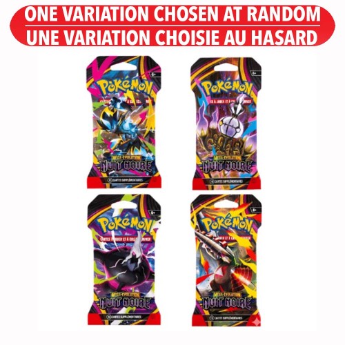 Pokemon Trading Card Game: Mega Evolution Pitch Black Booster Pack (French)