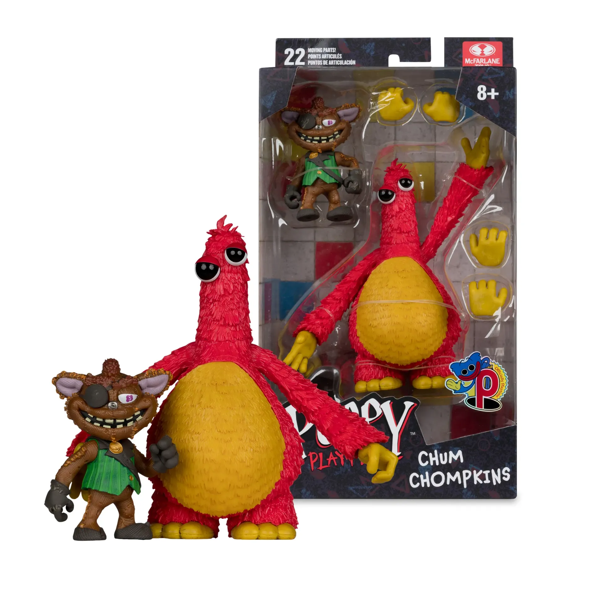Poppy Playtime Chum Chompkins 7-Inch Action Figure McFarlane Toys