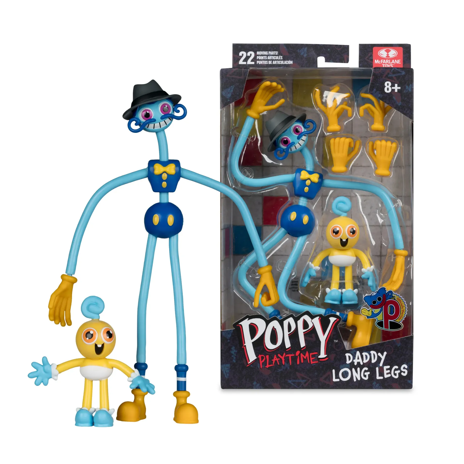 Poppy Playtime Daddy Long Legs 7-Inch Action Figure McFarlane Toys