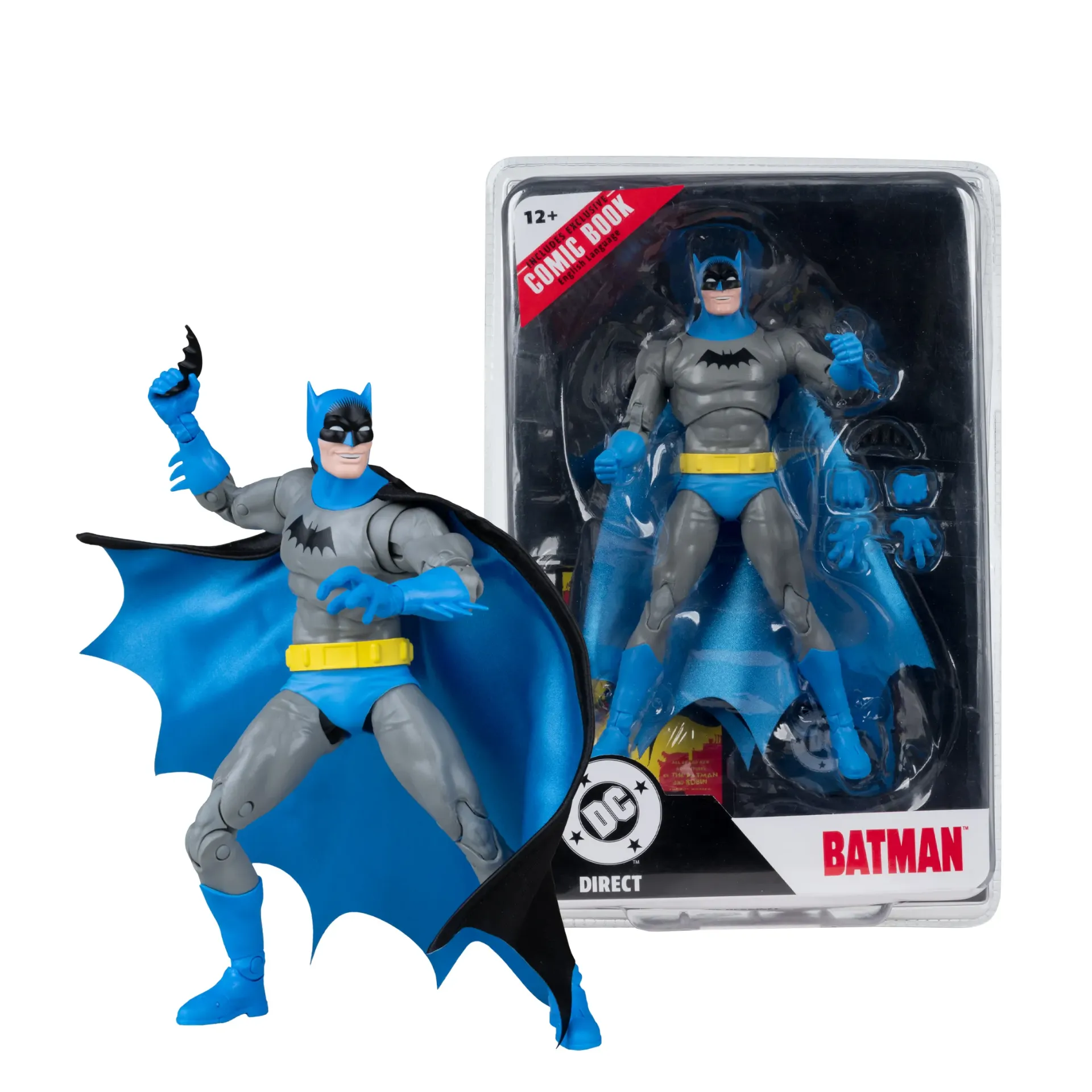 DC Direct Page Punchers Batman (Batman #1) 7-Inch Action Figure with Comic