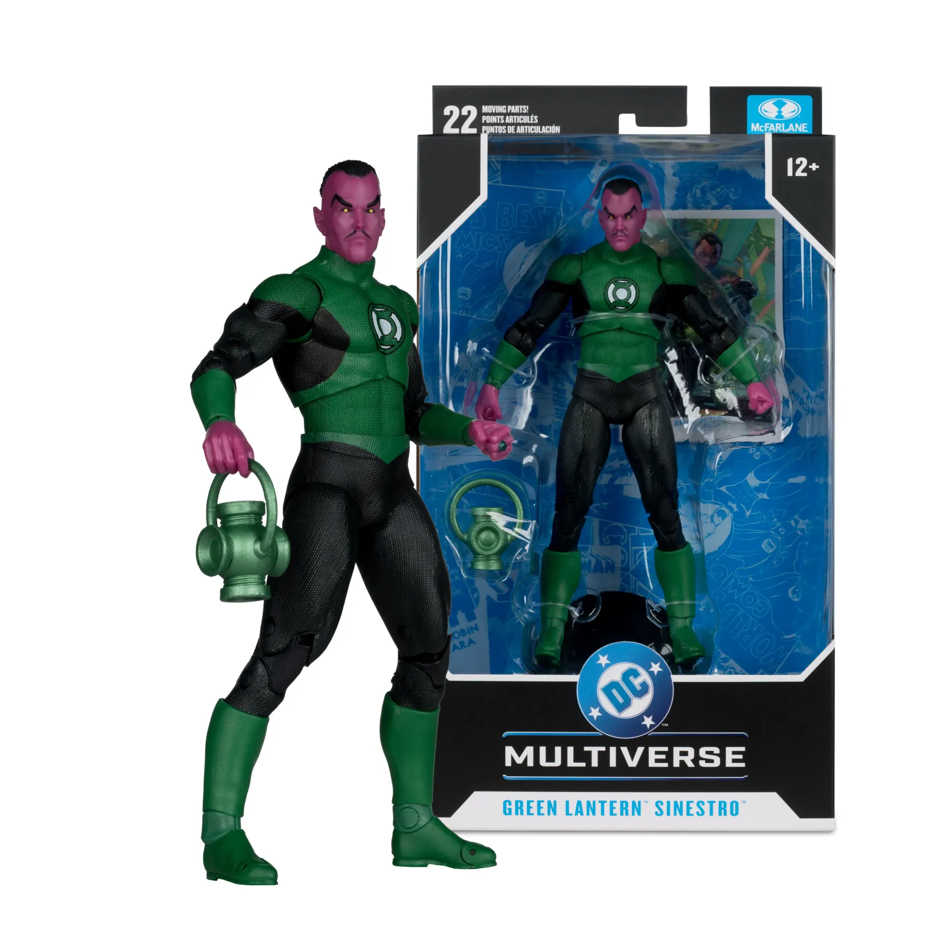 DC Multiverse Green Lantern Sinestro (Green Lantern Corps 1) 7-Inch Action Figure