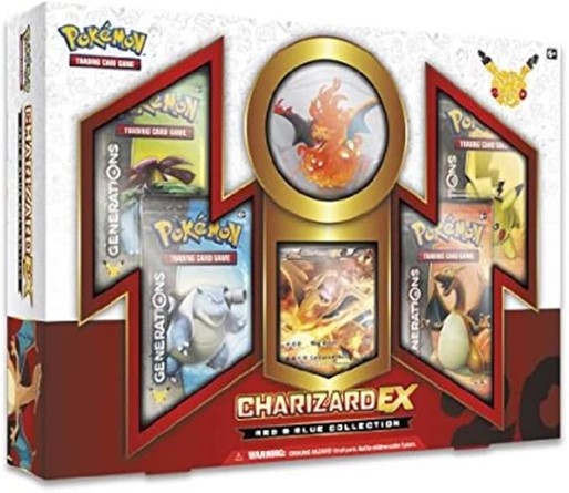 Pokemon Trading Card Game: Red and Blue Collection Charizard EX