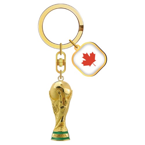 Porte-clés Trophée de la Coupe du Monde de la FIFA 2026 Canada