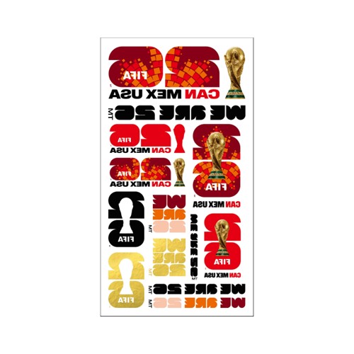 FIFA World Cup 2026 Tattoo Sticker