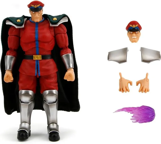 Street Fighter II 6" M. Bison Action Figure Wave 2