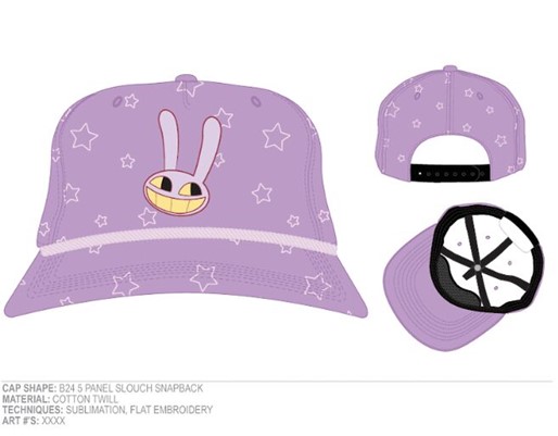 Amazing Digital Circus Jax Purple Cap