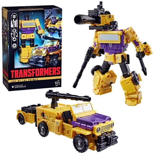 Transformers Age of the Primes Voyager Class Combaticon Swindle Action Figure
