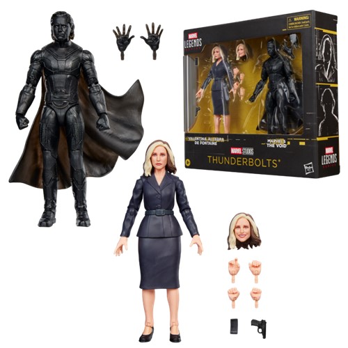 Marvel Legends Series Valentina Allegra de Fontaine and Marvel's The Void