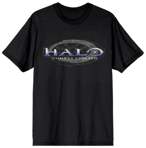 T-shirt noir Halo Combat Evolved