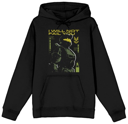 Sweat à capuche noir Halo Master Chief