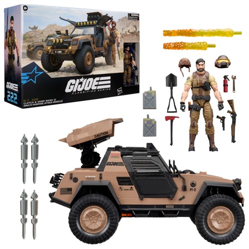 G.I. Joe Classified Series #222, Clutch Action Figure & VAMP Mark II