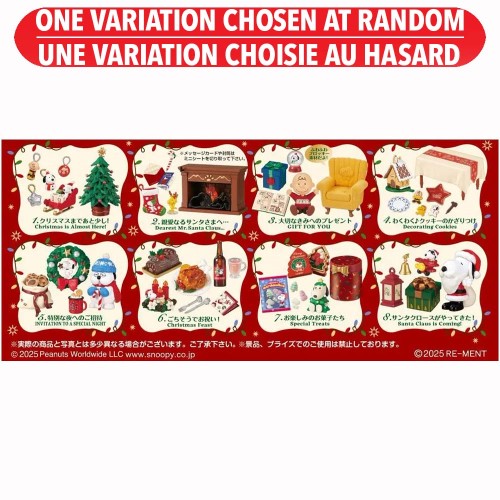 Snoopy's Christmas Night Blind Assortie