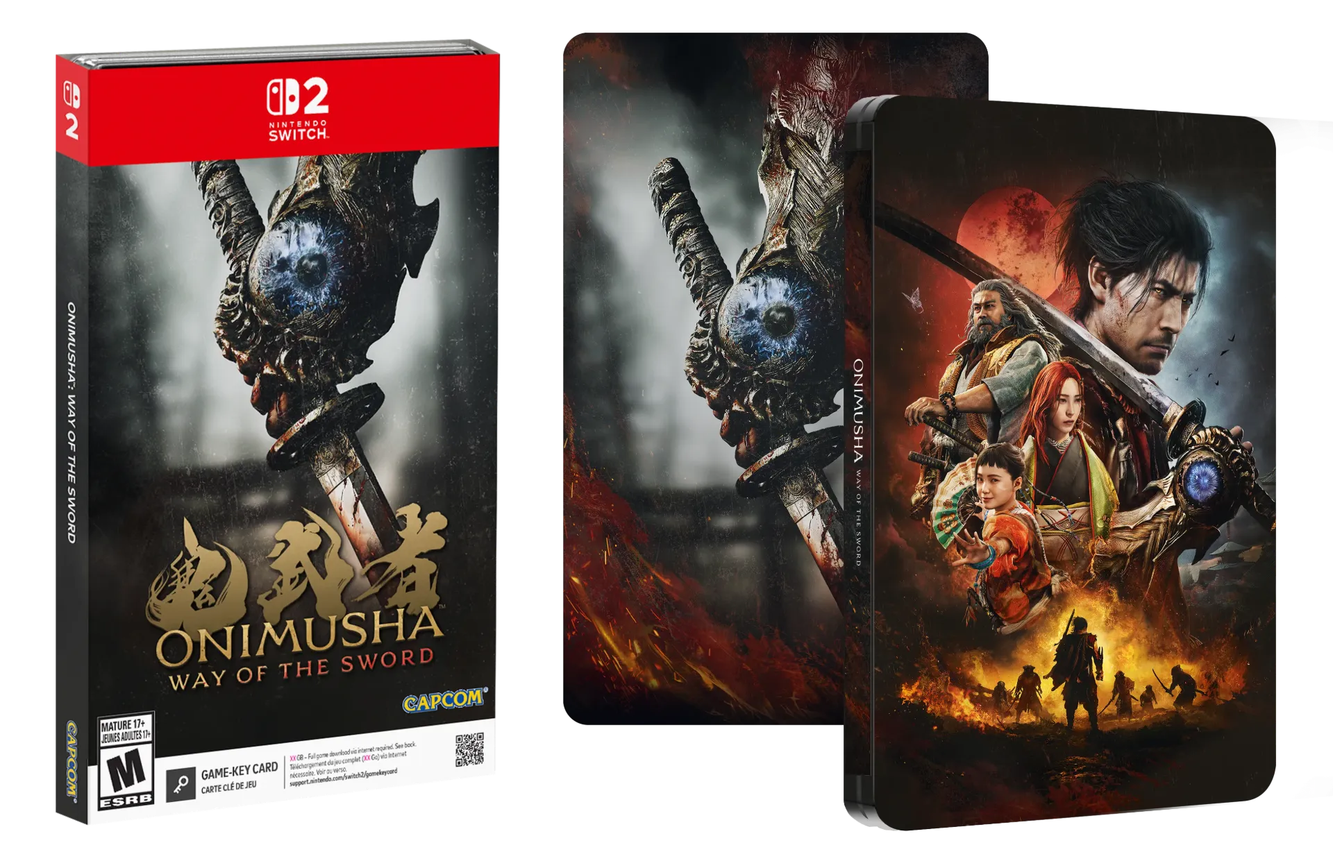 Onimusha: Way of the Sword Steelbook Edition