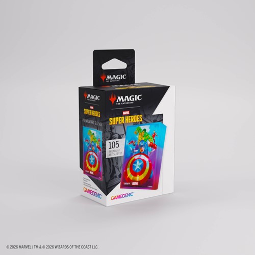 MTG: Marvel Super Heroes Captain America Sleeves