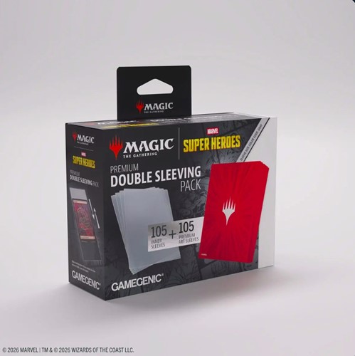 MTG: Marvel Super Heroes Comic Burst Red Premium Double Sleeve Pack