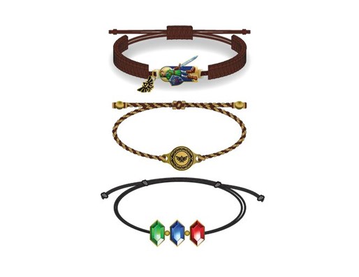 Zelda Link Bracelet 3-Pack