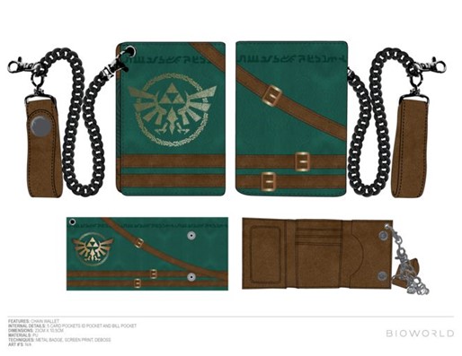 Zelda Hyrule Foil Wallet