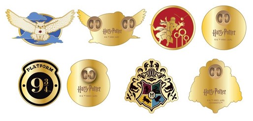 Harry Potter 12-Piece Advent Calendar Pin Set